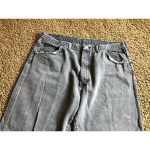 Black wrangler light black loose fit men's 40x30 jeans